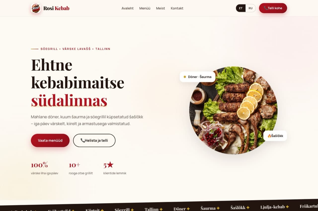 Rosi Kebab: Kebab restaurant